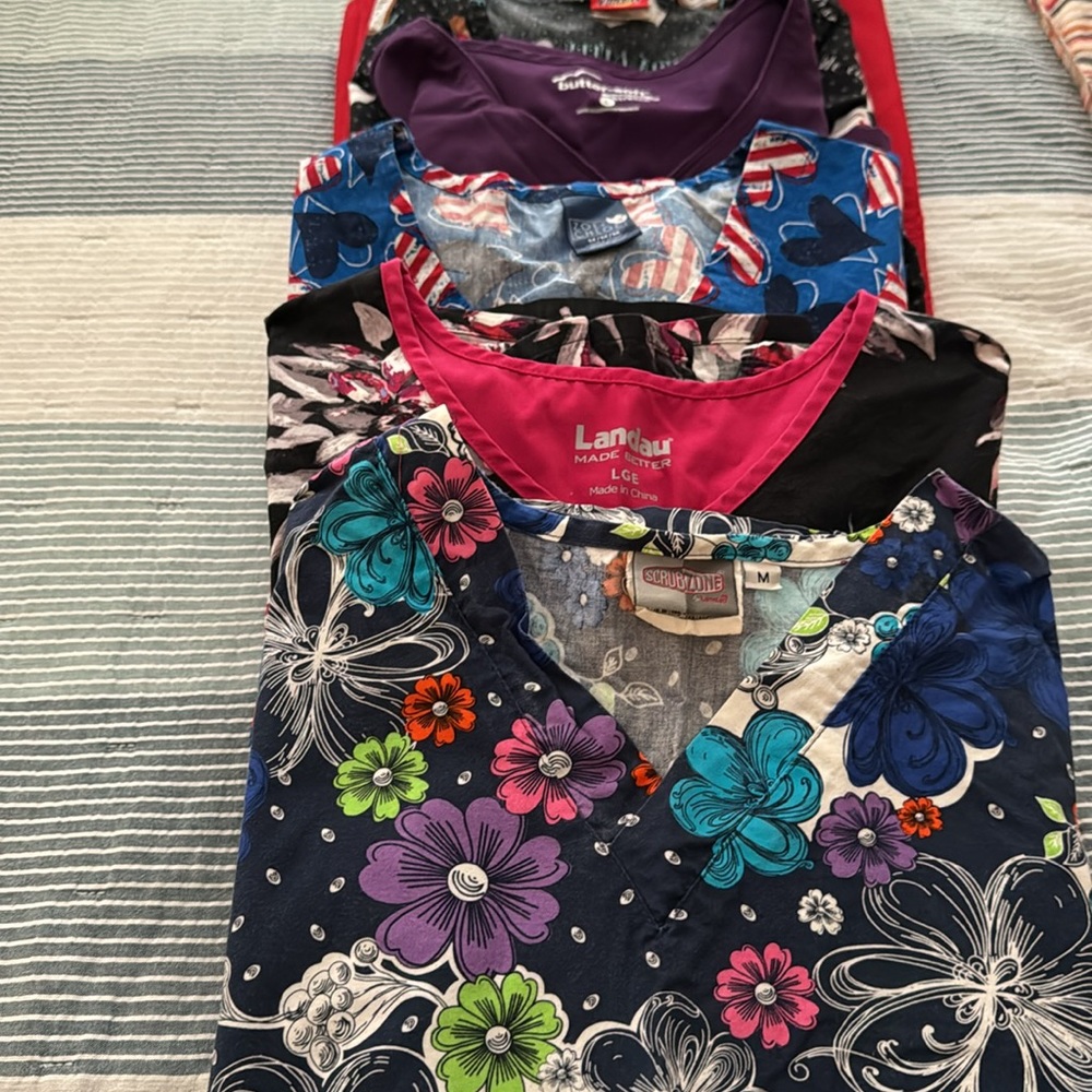 Scrub Tops (7) - Picture 2 of 2